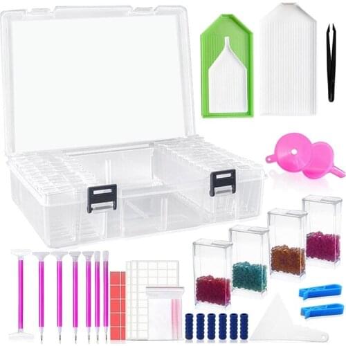 Diamond Painting Tools And Accessories 44 Slots Diamond Painting Storage Containers, Apply To 5D Diamond Painting