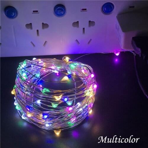 Led string lights 10M 33ft 100led USB 5V outdoor Warm white/RGB copper wire christmas festival wedding party decoration
