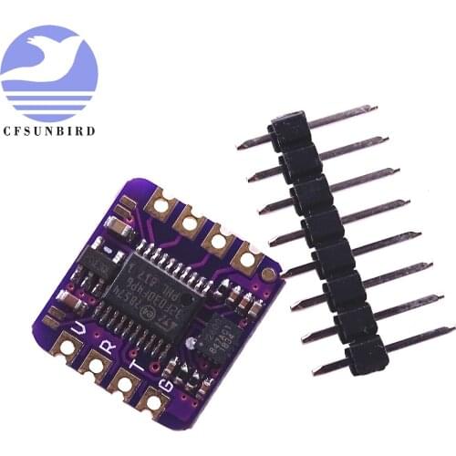 GY-23 six-axis serial port angular acceleration gyroscope dual-axis tilt Angle sensor mode