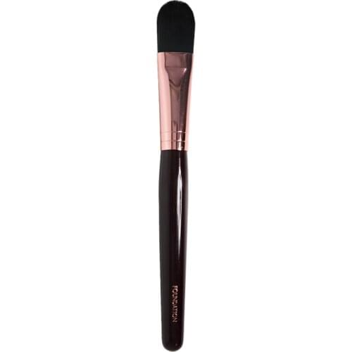 CT Brand Foundation Brush High Quality Tongue Shape Flat Firm Precision Liquid Cream Foundation Makeup Brush