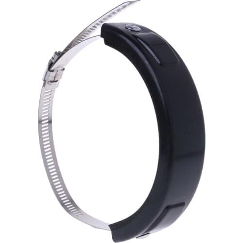 Motorcycle Accessories Universal Fit 100MM-140MM Oval Exhaust Protector Cover LX0E