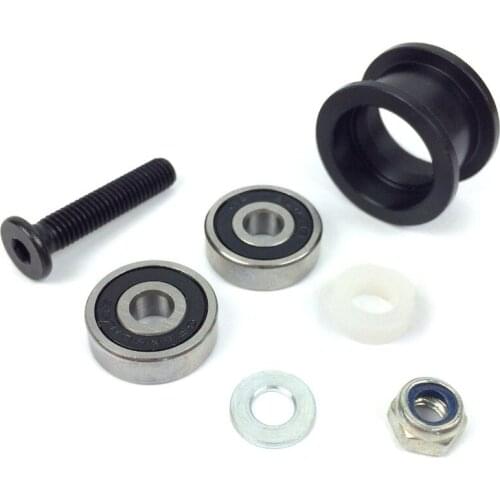 Open source 10 pcs * Smooth Idler Pulley Kit for OX+CNC milling Reprap 3D printer parts