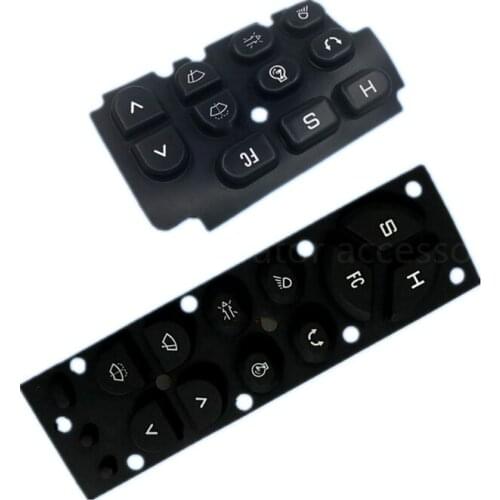 Display button sticker for Kobelco SK120 200 220-2-3-5-6 display sticker meter button glue excavator parts free shipping