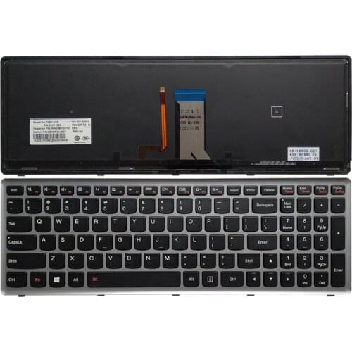 NEW US laptop keyboard for Lenovo Ideapad Z710 U510 US keyboard with Backlight