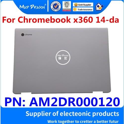 NEW original Laptop LCD Top Cover LCD Back Cover Classic white For HP Chromebook x360 14 14-da 14-da0021nr AM2DR000120