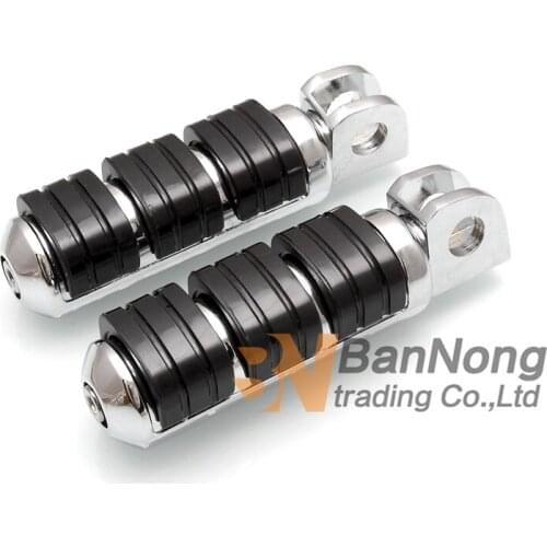 Motorcycle Front Footrests Foot pegs For Kawasaki Ninja 250R 300 650 ZX-6R 636 ZX-7R 9R ZX-10R ZX-12R ZX-14R ZX-11R VULCAN 800