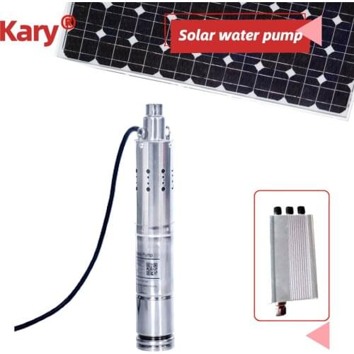 Kary solar powered water pump dc solar pump submersible pump best price and quality water pressure