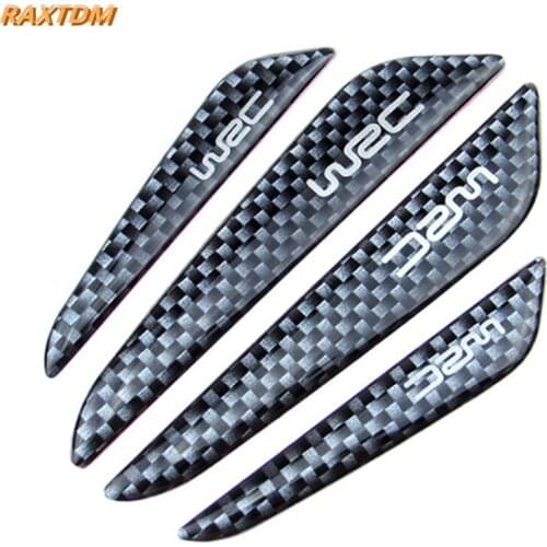 Car Door Scuff Sticker Bumper Strip For Toyota Prius RAV4 4Runner Avalon Camry Corolla FJ Cruiser Highlander