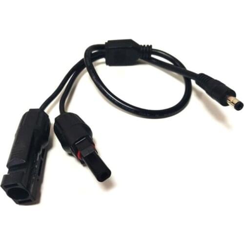 C63D 1pc DC5521 Solar Panel Connector Solar Inverter Connector Solar Power 0.5M