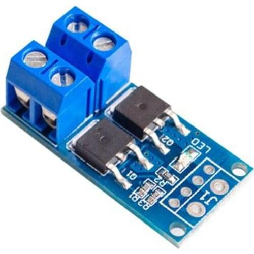 15A 400W MOS FET Trigger Switch Drive Module PWM Regulator Control Panel