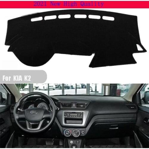 2021 New High Quality for KIA K2 2011-2015 Dashboard Cover Non Slip Dash Mat Sun Shade Carpet Pad Accessories