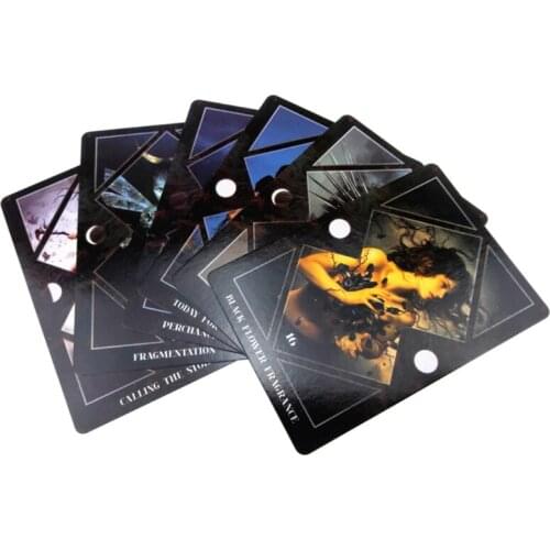 270C Dark Mirror Oracle Cards 32 Cards Deck Tarot Family Party Board Game Astrology Divination Fate Tarot Cards