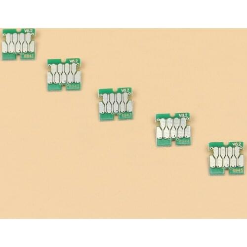 5 sets T3070 T5070 T7070 ink cartridge chips for epson SC T3070 chips T6941 T6942 T6943 T6944 T6945
