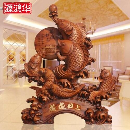 Decoration company opened booming fish creative business gifts home furnishings resin crafts shop parlor