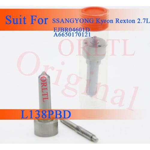 ORLTL Common rail diesel fuel injector L138PBD Fuel InjectionNozzle CRDI L138 PBD