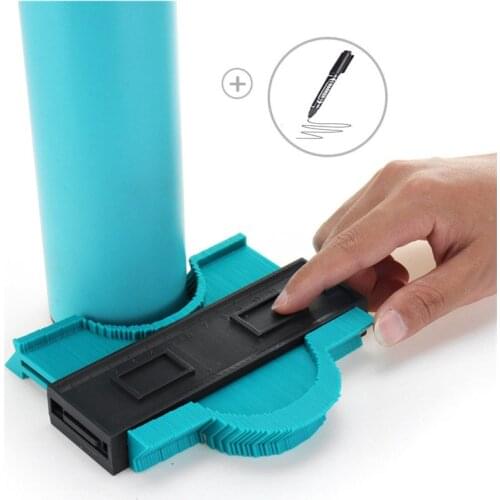 5 Inch/120 MM Contour Copy Duplicator Fine Tooth Profile Gauge Winding Tool Laminate Ducts Tiling Wood Marking