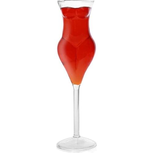 Creative Wine Glass Tumbler Female Shape Wine Design Cocktail Drink For Family Creative Gifts