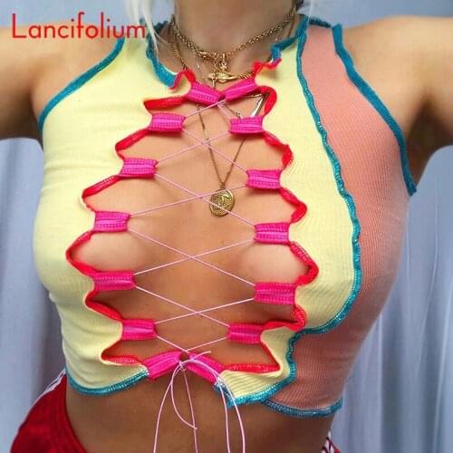 Женские трикотажные майки Lancifolium China At AliExpress