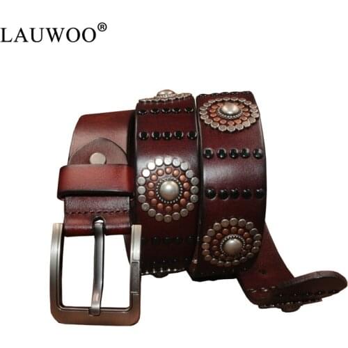 LAUWOO Men's Belts
