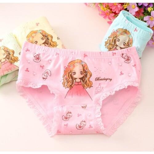 Girls underwear panties panties for girls knickers childrens pants kids calcinha menina pants for girls baby briefs 6pcs/lot
