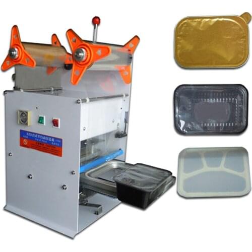 FGJ-F1-1 Semi-automatic capping machine Tray sealing machine Square box packing machine Sealer paper Box sealing machin