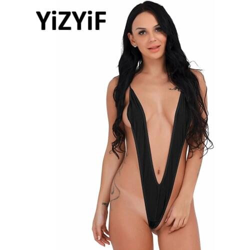 2019 One piece Swimsuit women swimwear monokini Thong G-string Monokini Bikini Sexy Swimsuit Underwear Bodysuit bathing suit