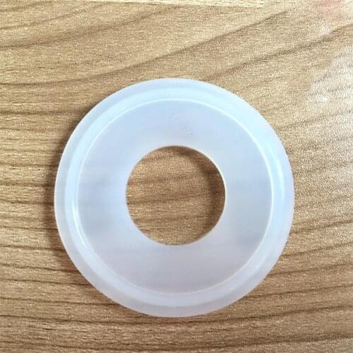 5 PCS Fit 25mm 1" Pipe OD 1" Tri Clamp Sanitary Silicon Sealing Gasket Strip Homebrew For Diopter Ferule Fitting