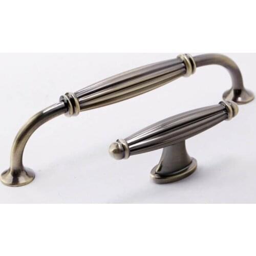 5pcs Modern Kitchen Cabinet Handles and Drawer Pulls(C.C.:128mm Length:144mm)