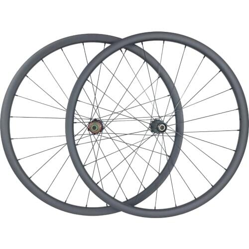 990g 650B MTB XC 27mm tubeless carbon wheelset 25mm deep straight pull 27.5er wheels 15x100 12x142 UD 3K matte glossy 24H 28H