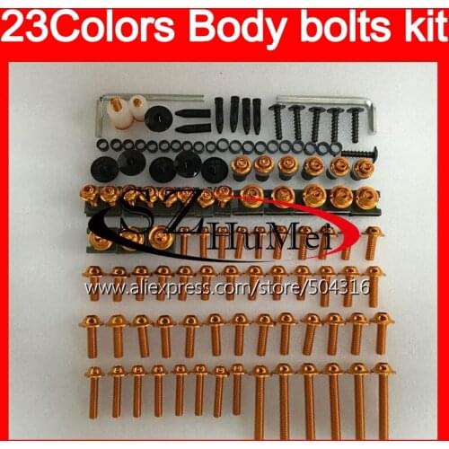 Fairing bolts full screw kit For SUZUKI Hayabusa GSX R1300 GSXR1300 08 09 10 12 2008 2009 2010 2012 Windscreen bolt screws Nuts