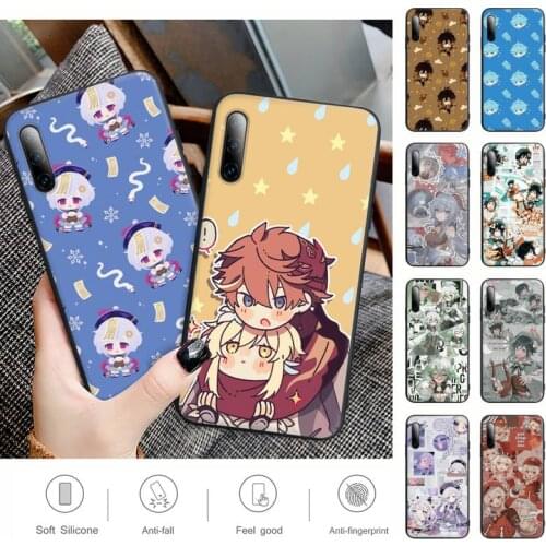 Genshin Phone Case For Huawei Y6 Y7 Y9 Prime 2019 Y9s Mate 10 20 40 Pro Lite Nova 5t Silicone Cover