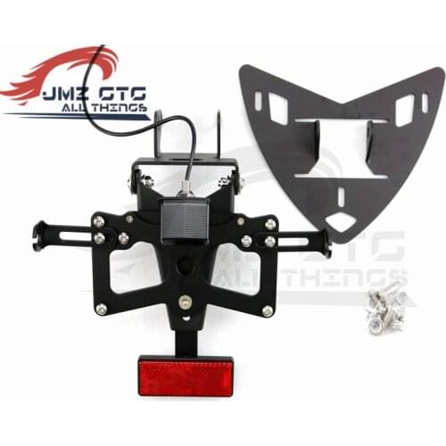 CNC Motorcycle License Plate Holder indicator With Led Lamp For BMW S1000RR 2010 2011 2012 2013 2014 2015 2016 2017 2018