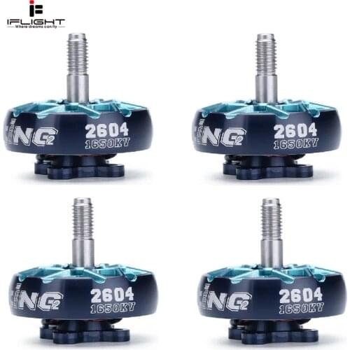 1/4pcs IFlight XING2 2604 1650KV 1350KV 6S Brushless Motor for RC FPV Racing Freestyle Long Range LR6 LR7 LR8 Drone Replacement