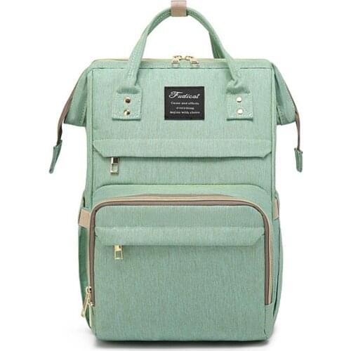 Multifunctional backpack Women Fashion Large Capacity Waterproof Zipper Travel Mommy Backpack Baby Nappy Bag 2021 New style