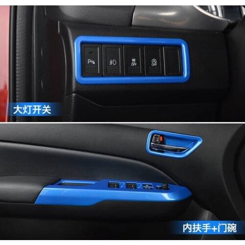 Car styling stickers, decorative accessories, modified 19PCS/ sets Accessories For Suzuki Vitara 2016 2017 2018 LHD 19 piece
