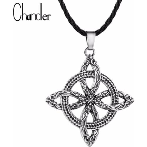 Chandler Slavic Amulet Fern Flower Protect Against Illnesses Necklace Vintage Old Pagon Jewelry Brand Accessories