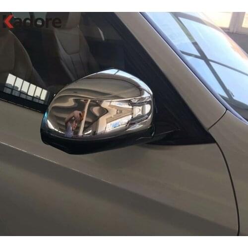 Exterior Accessories For BMW X3 G01 2018 2019 ABS Carbon Fiber Side Door Rearview Mirror Cover Trims Car Styling Sticker