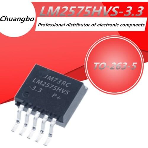 10pcs LM2575HVS LM2575HVS-3.3 3.3V TO-263-5 Spot IC