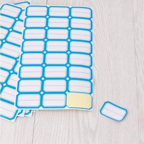 240 Pcs Self Adhesive Sticky Blank Label Paper Label Can Be Classified