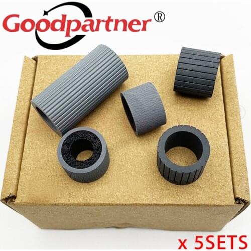 5X B12B813501 Feed Separation Roller Tire Kit for EPSON WorkForce DS-50000 DS-60000 DS-70000 Document Scanner