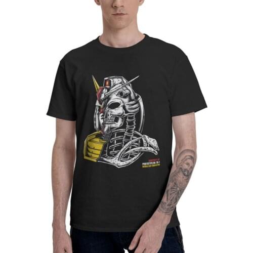 Anatomy Of Gundam Rx 78 Tshirts Men Tees Cotton T Shirts Short Sleeve Anime Mech Robot Manga Mecha Japan Harajuku Gunpla T-shirt