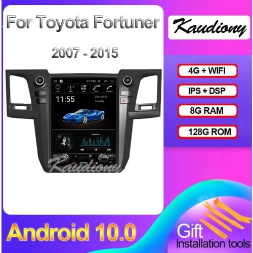 Xdcradio 12.1" Android 10.0 For Toyota Fortuner Car DVD Multimedia Player Car Radio Automotivo GPS Navigation Stereo 2007 - 2015