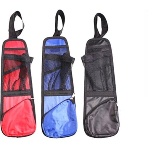 Car Seat Side Storage Bag Auto Seat Side Bag Hanging Pocket Phone Pouch Drink Cup Holder Car Seat Organizer Bag Stowing Tidying