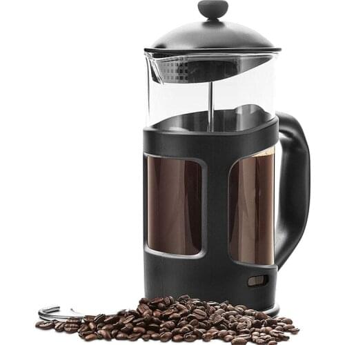 Stainless Steel French Press Coffee Pot Filter 304 Pressure Moka Coffee Percolator Pressure Pot Coffee Maker Household Teapot