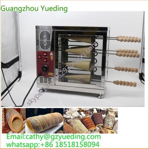Hungarian Chimney cake machine/chimney cake oven/commercial Kurtos Kalacs Chimney cake rolls roast machine on sale