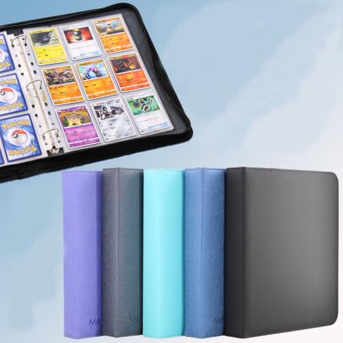 MeeT YX 5 colors Fantasy Star Fully Closed Zipper Card Album Collection Album For Board Game POKEMON TCG MTG Trading Cards CAM
