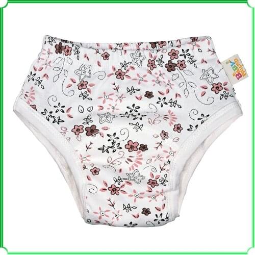 Onsale Newest Waterproof Potty Training Pants[ 5pcs in a Pack ] 100% Cotton Fabric UnderWear Kids Pants Soft ComChina Factory