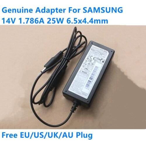 Original A2514_DSM 25W AC Adapter Charger For SAMSUNG LCD MONITOR S22C S23C S27C S24C S24D300H A2514_KSM 14V 1.786A Power Supply