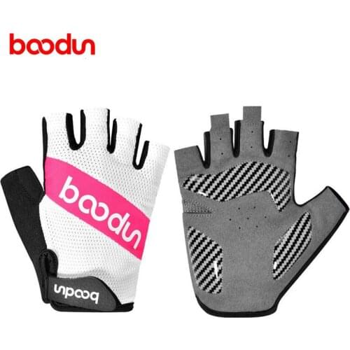 Boodun Cycling Gloves Half-Finger Unisex Bike Gloves Sports Non-Slip Glove Велосипедные перчатки Half-Finger