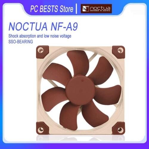 Noctua NF-A9 9CM CPU Cooler Fan 3PIN/4PIN PWM Temperature-controlled chassis Quiet heatsink fan
